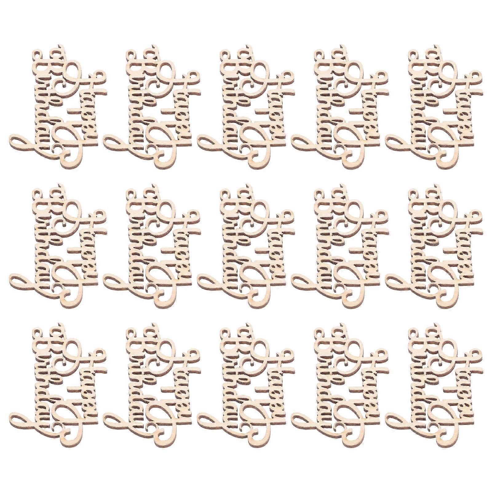 Decor, Wooden Chips for Interactive Family and Friend Gatherings