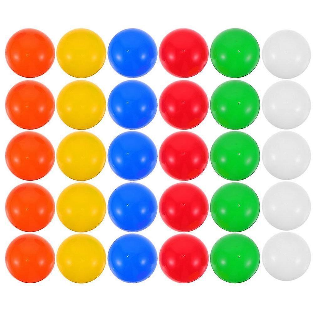 30pcs Lottery Balls Sphere Game Balls Entertainment Openable Balls Activity Lottery Balls