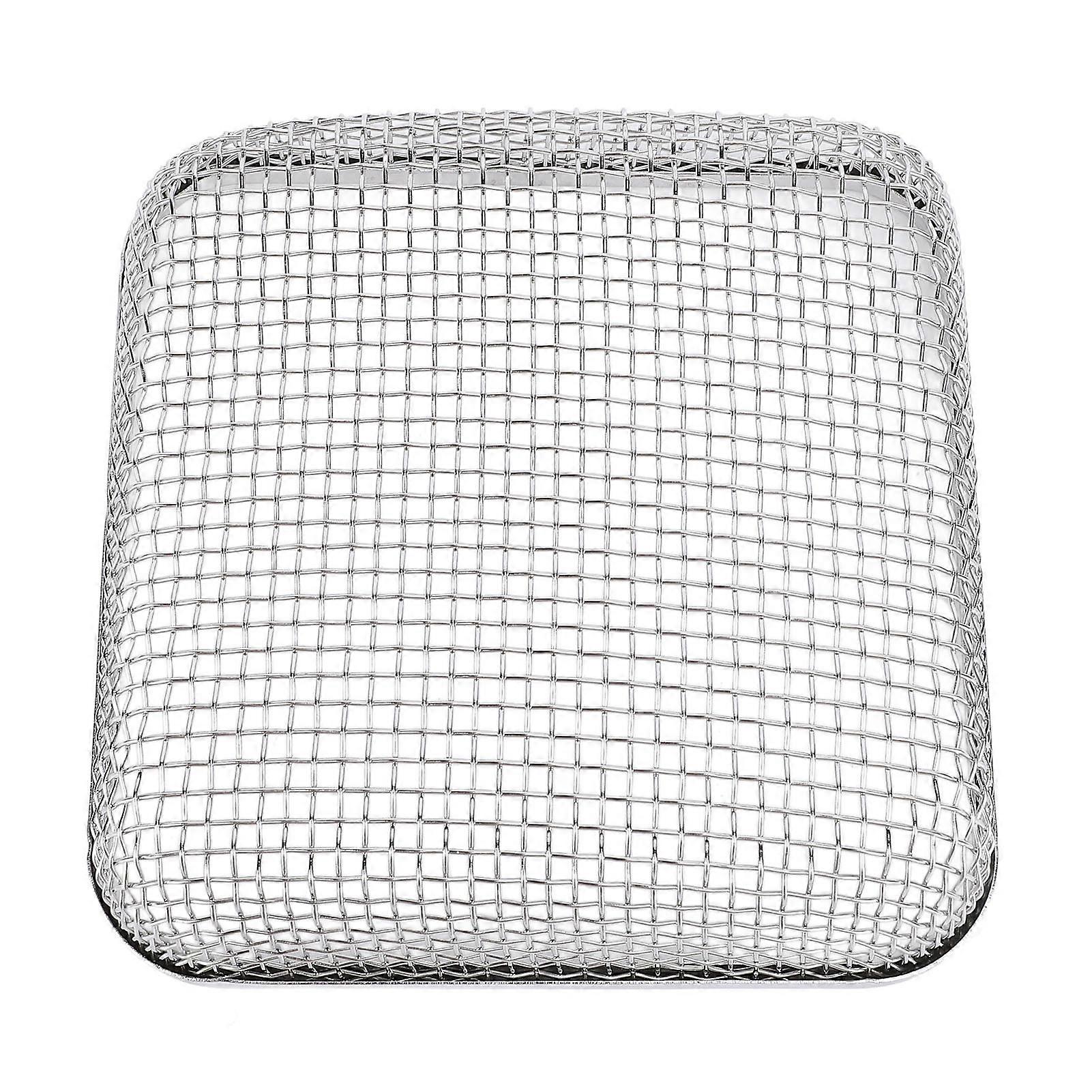 RV Furnace Vent Screen 4.5 X 4.5 X 1.3in with Installation Tool Stainless Steel Mesh Vent Cover for RV Water Heater 