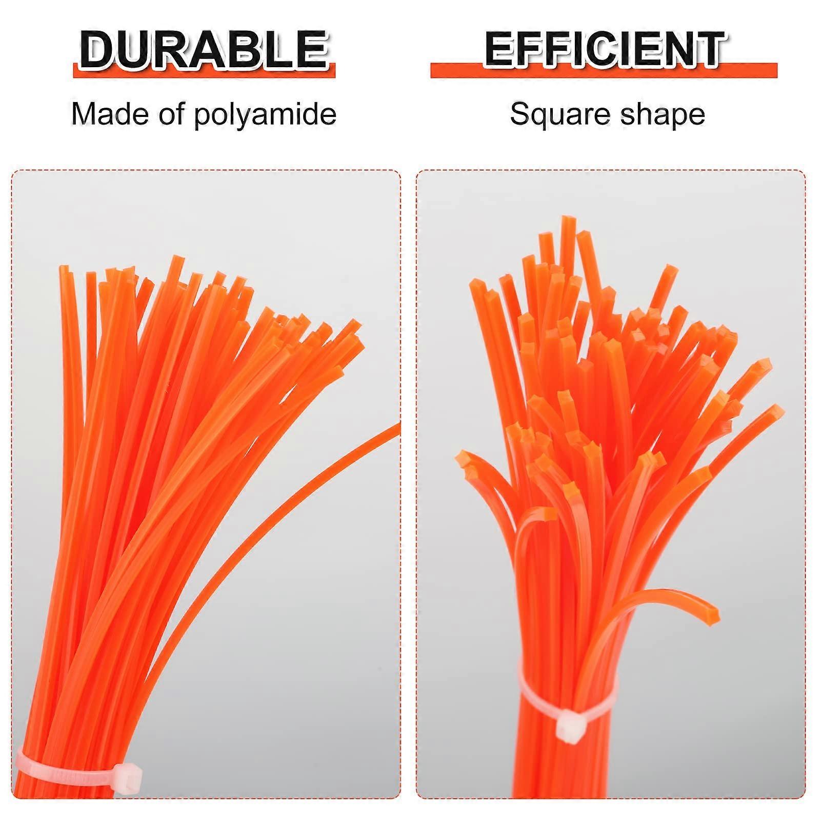 Y7X 40Pcs for Worx WG430 Electric Leaf Shredder Replacement Trimming V1d Lines, WA0050