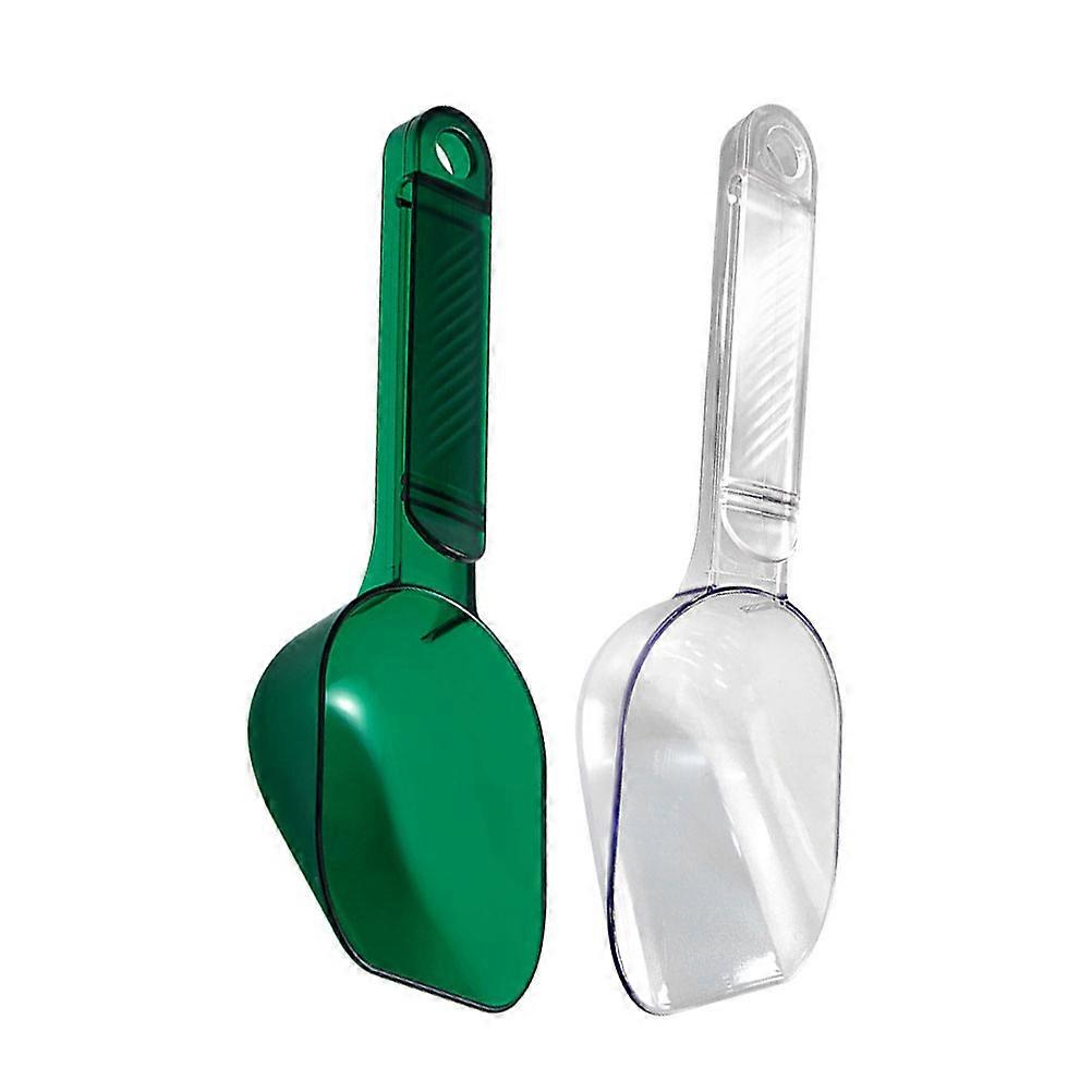Plastic Flour Scoop Grains Scoop Material Cooking Food Storage Wide Opening 2Pcs