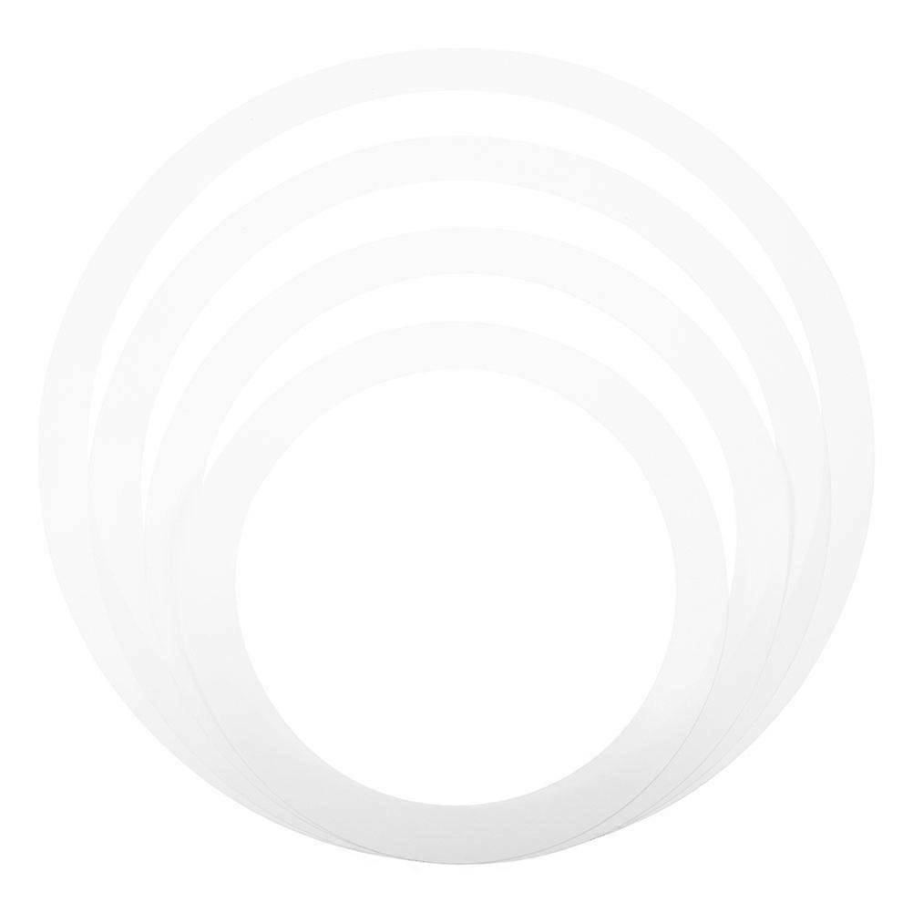 Muffler Dampening Rings 4Pcs Drum Kit Snare Drum Portable Drum Kit Volume Reduction Simple Style For Drum Kit