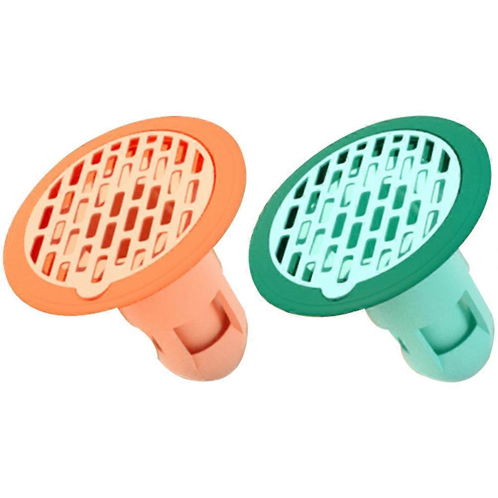 Drain Smell Stopper Sewer Core Anti-Odor Plugs For Kitchen Sink Odor Proof Drainage Green 7.8x7.5cm