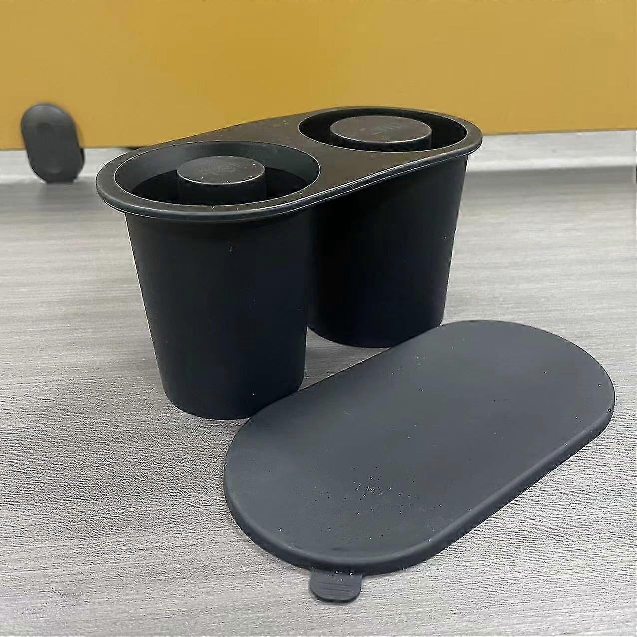 Ice Cube Tray for Stanley, Silicone Ice Cube Maker With Lid for Making Cylinder Ice Cube Molds, Accessories for 30-40Oz Stanley Cups for Chilling Cock