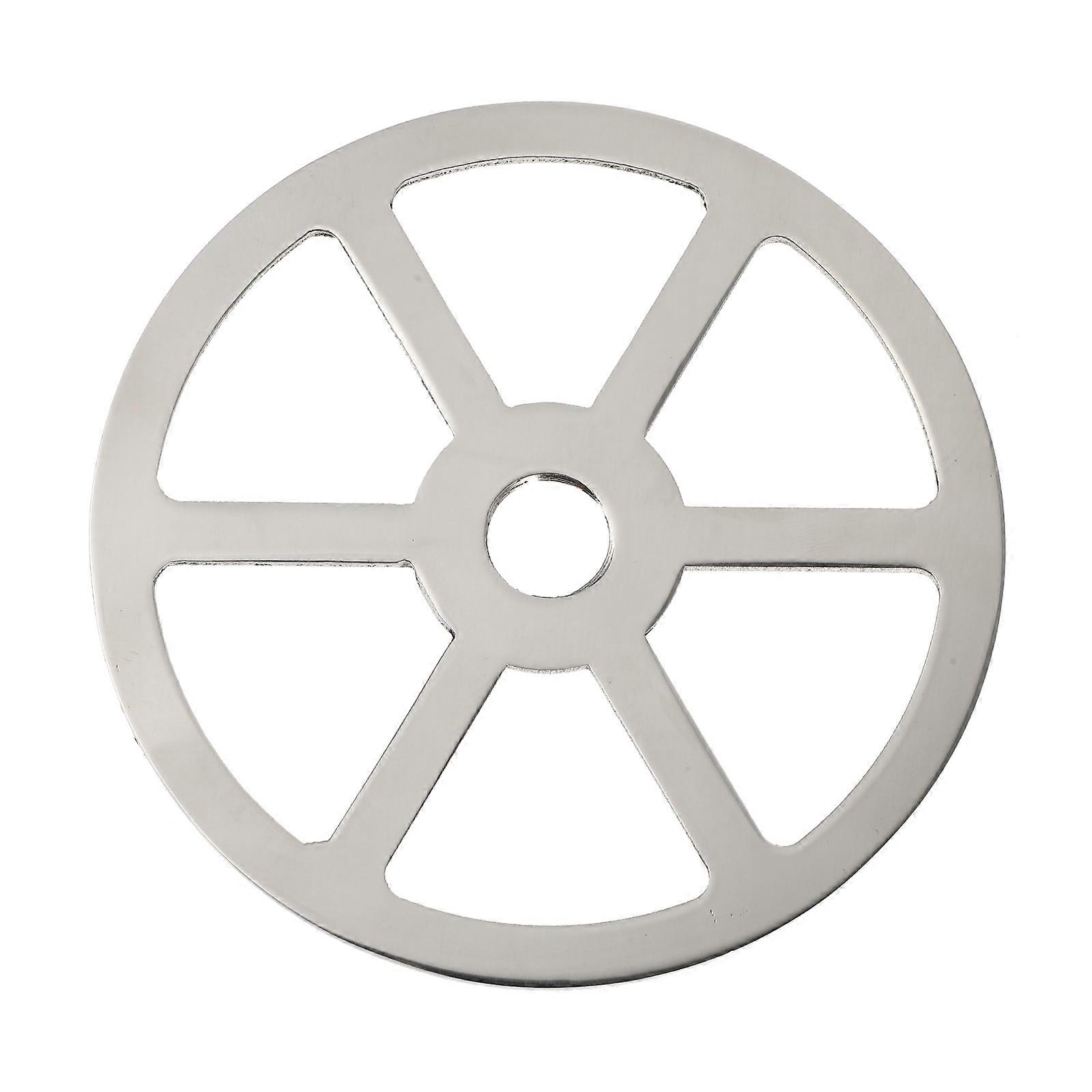 Durable Stainless Steel Glass Rinser Head for Sink with Snowflake Design Easy Install 1Pc Silver