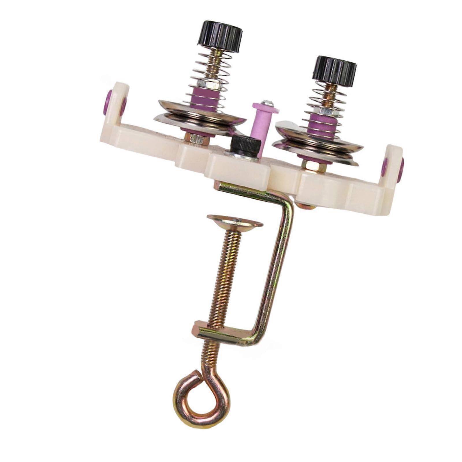 Multipurpose yarn device doubleheaded yarn guide device for crocheting or knitting with hand yarn yarn winder accessories for crocheting