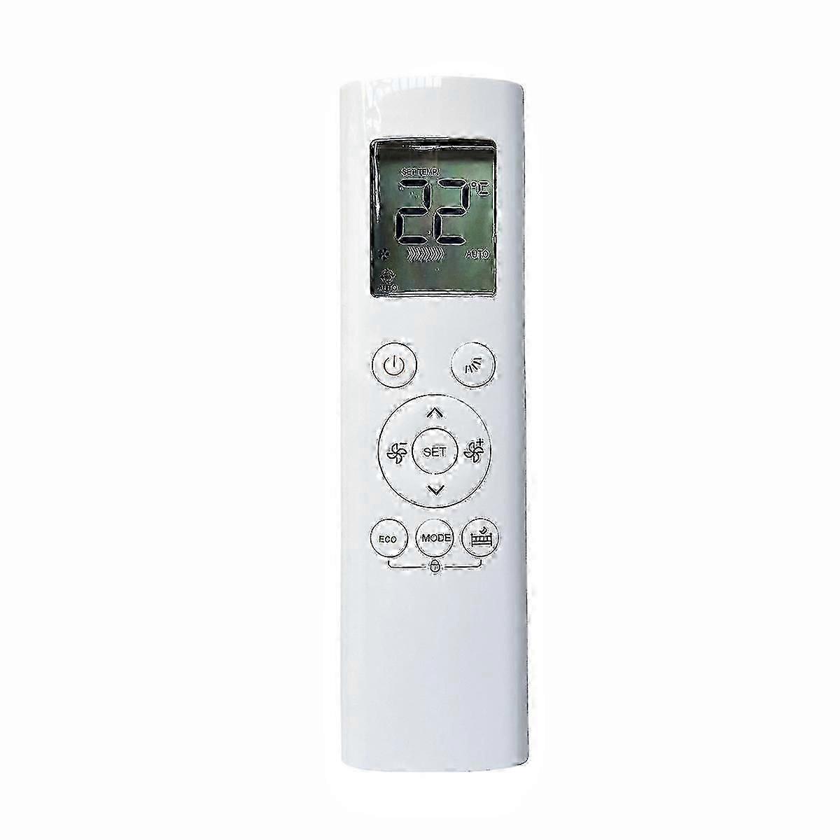 Telecomando del condizionatore d'aria adatto a Midea RG58F1 (2H) / BGEF RG58N (B2H) / BGE RG58N1 (B2H) / BGEF MSMBCU-18HRFN1 RG58B / BGEU1 AC A / C