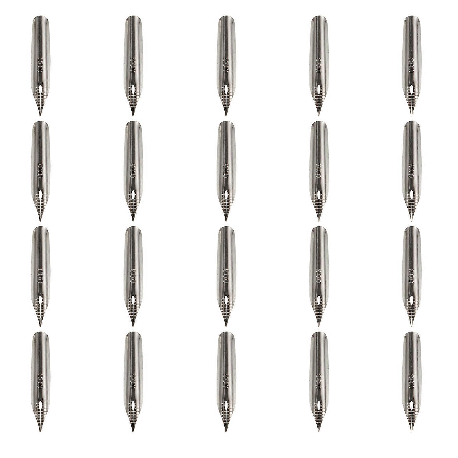 Calligraphy Pen Nibs For Drawing And Writing Students 20Pack