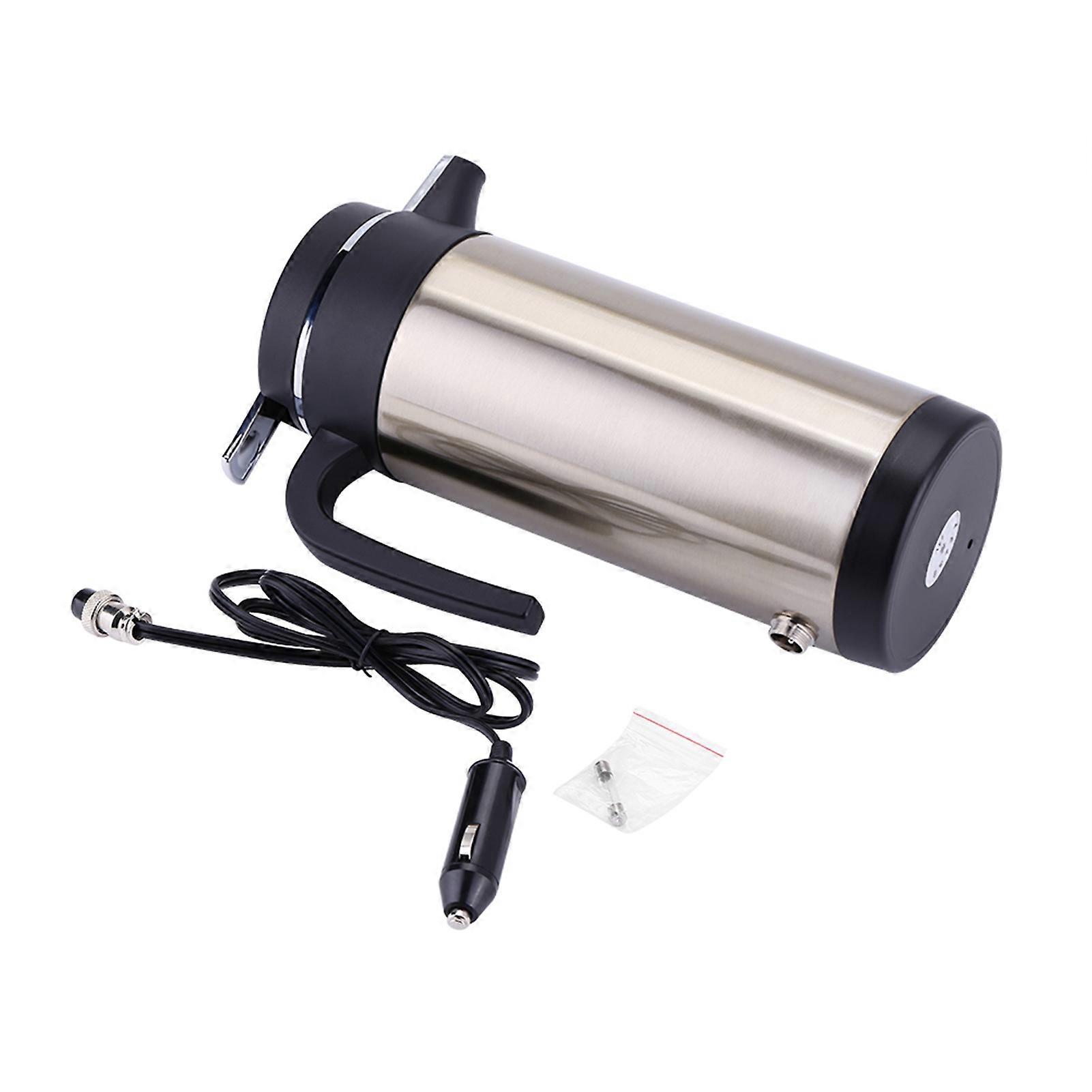 Bouilloire de voyage 850 ml 24 V avec prise allume-cigare pour voiture, chauffe-eau pour thé et café