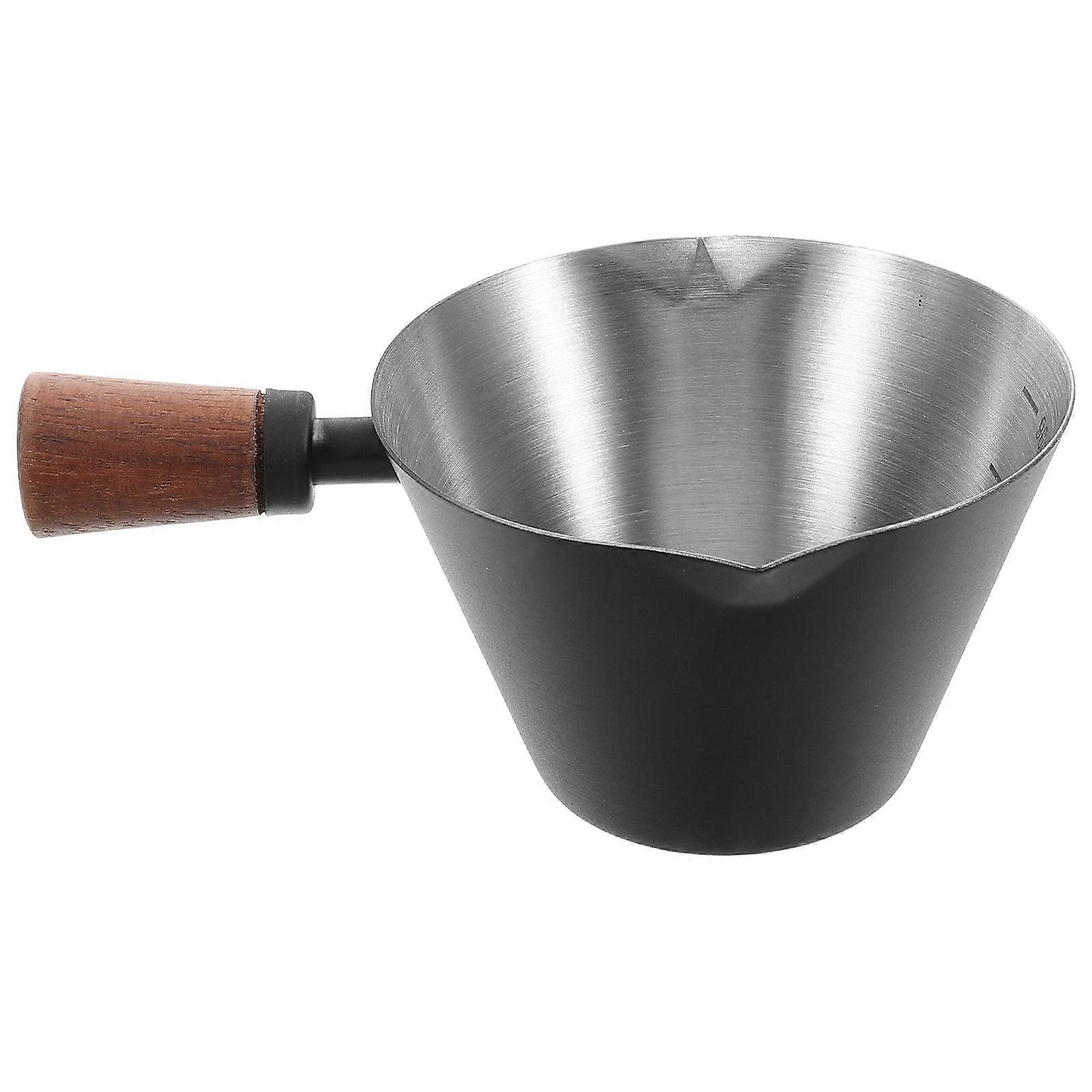 Milk Frothing Stainless Steel Pitcher Coffee Accessory For Home Use 10.50X7.20X4.70CM Precise Pouring 1Set