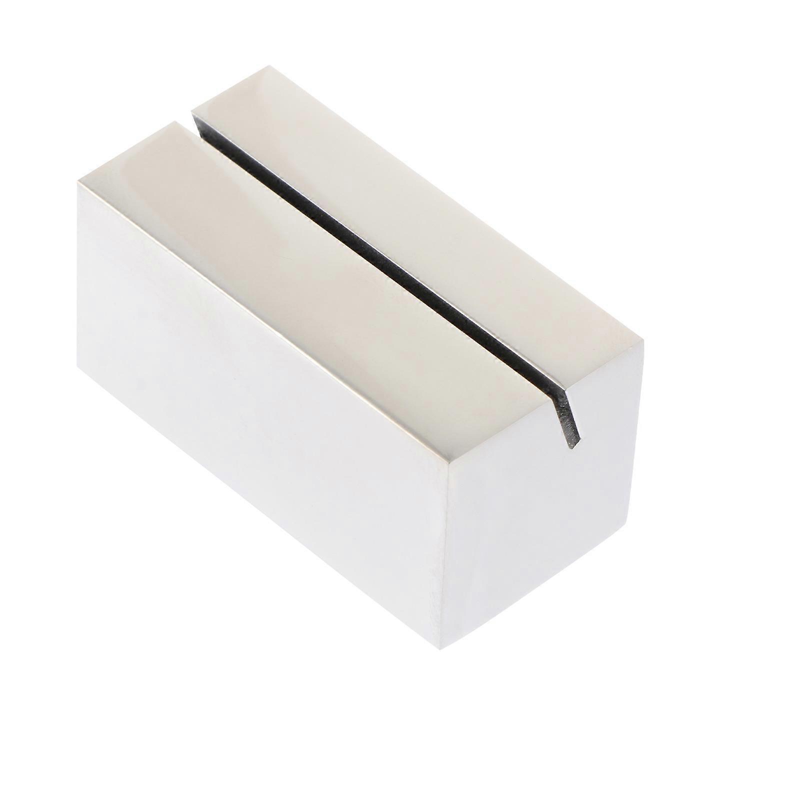 Desktop Cards Stand Business Cards Holder Conference Table Small Long Rectangle Professional Simple and Generous 1Pack