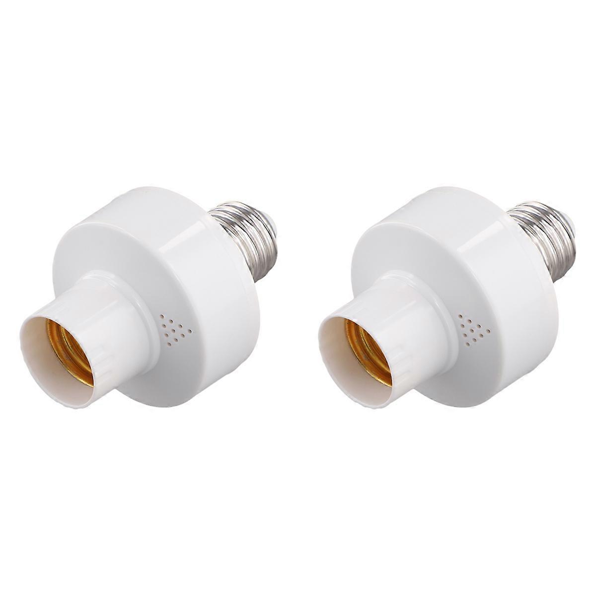E27 Socket Smart Voice Light Bulbs Adapter E27 Led Lamp Holder Base