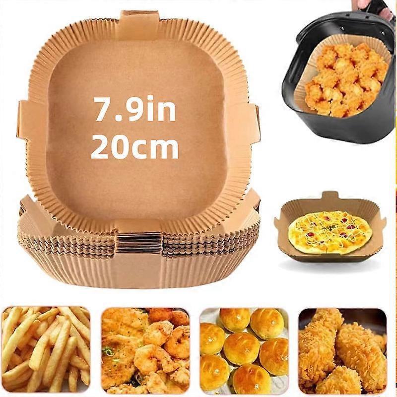 Air Fryer Disposable Paper Liners, 120 pcs