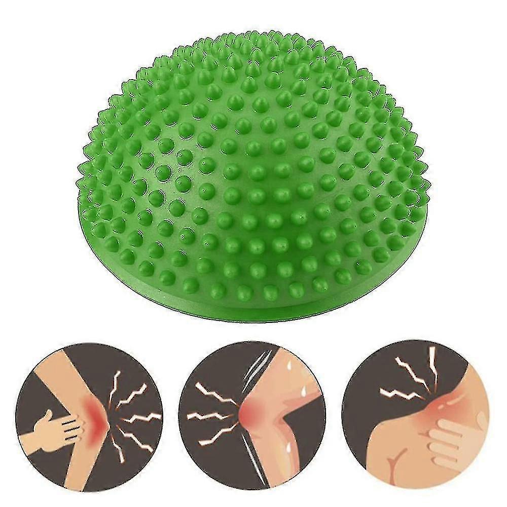Balance Dome Cushion With Knobs Hemisphere For Balance Exercises1 Piecegreen