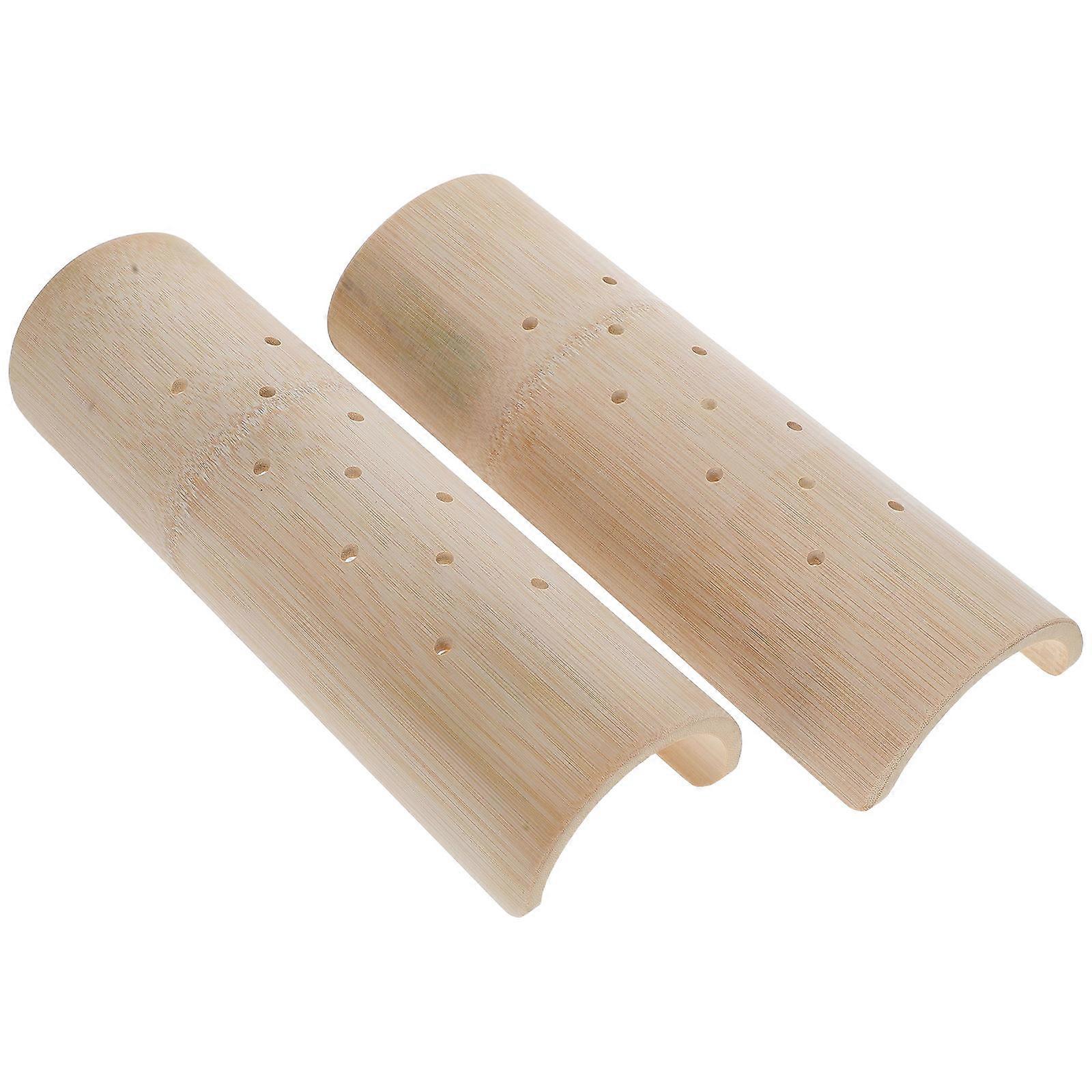 It looks like you've provided a product title for a **Bamboo Half Round Sauna Neck Pillow**. If you're looking for help with this product, here are a