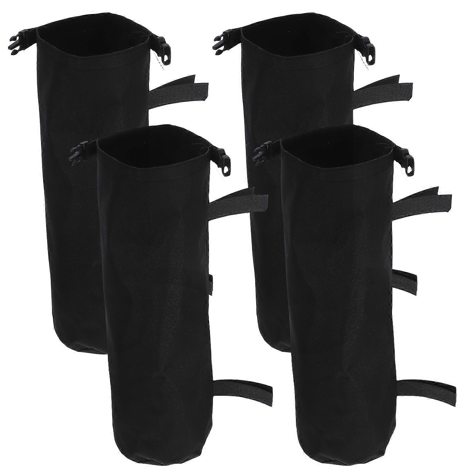 キャノピーの安定性を高める 4 個の頑丈なサンドバッグ – イベント、展示会、信頼性の高いポータブル サポート用の耐久性のある屋外テント ウェイト