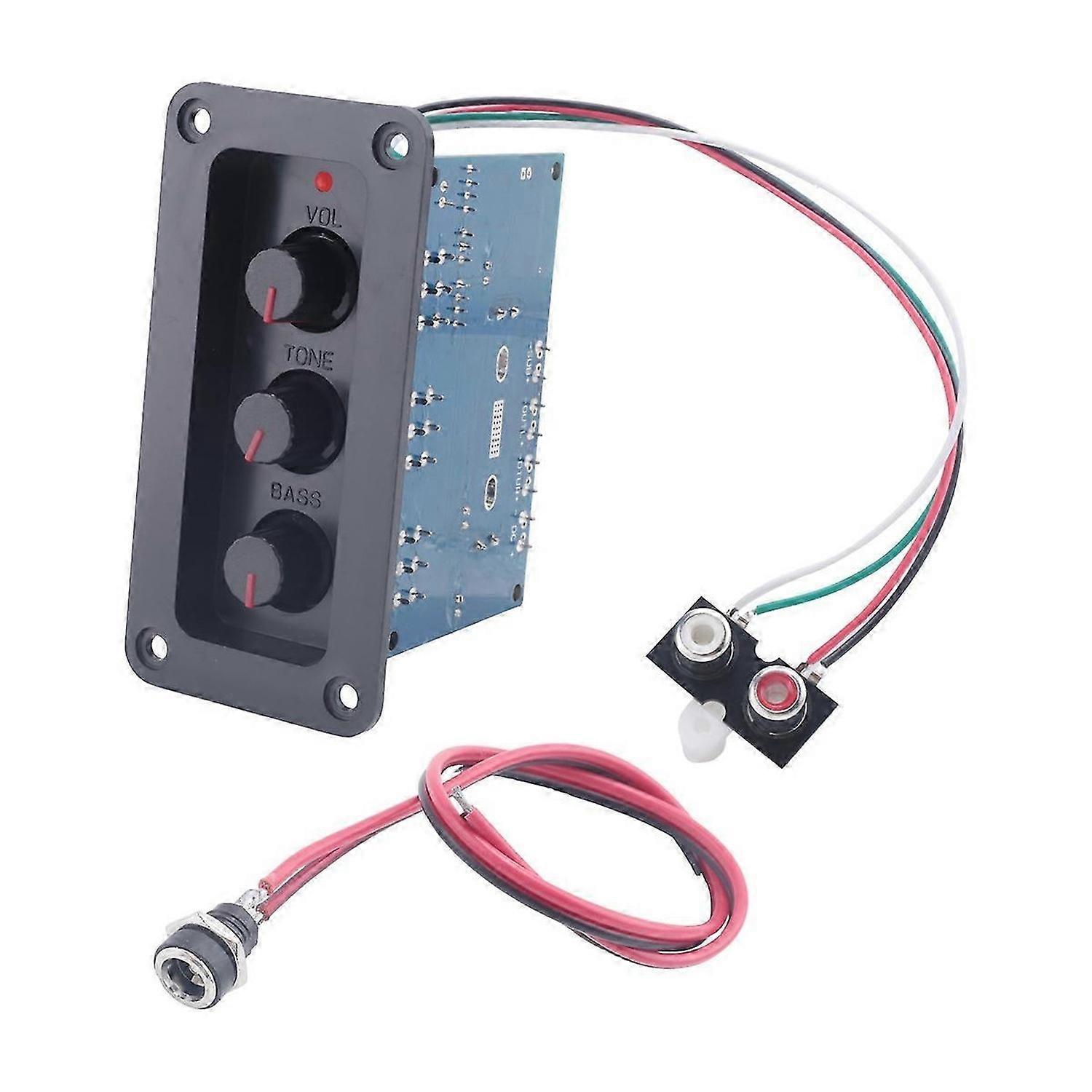 2.1 Channel Bluetooth 5.0 Audio Amplifier Board 2X25W+50W Subwoofer Class D Amplifier Board Kit with