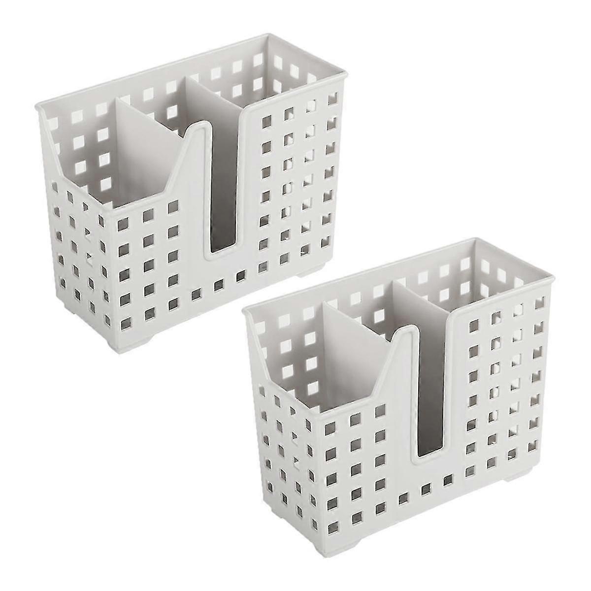 2-pack Diskmaskin Korg för halm och ätpinne Diskmaskin Redskapskorg Diskmaskin Dräneringskorg för tvätttorkning