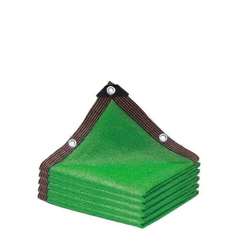 Sun sail, sunshade net for garden, sun umbrella, sunshade fabric (green, 4x5m)