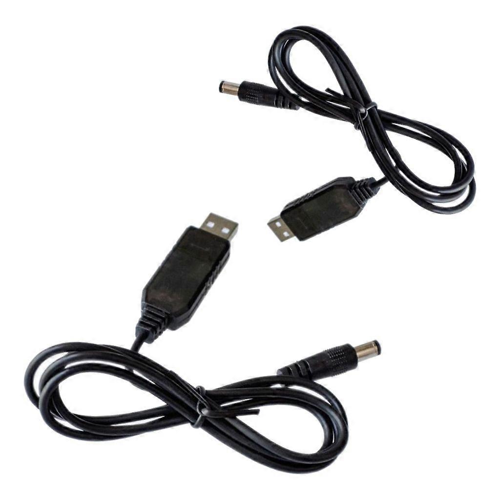 Functional USB to DC5521 Converter Power Cable for Electronics Devices 100cm