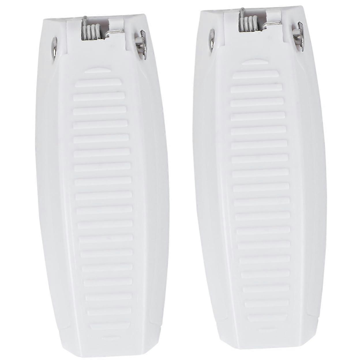 Door Catches for RV Door Locks - 2 Pack Motorhome Accessories, Easy Assembly, Double-Sided Tape for Secure Closure