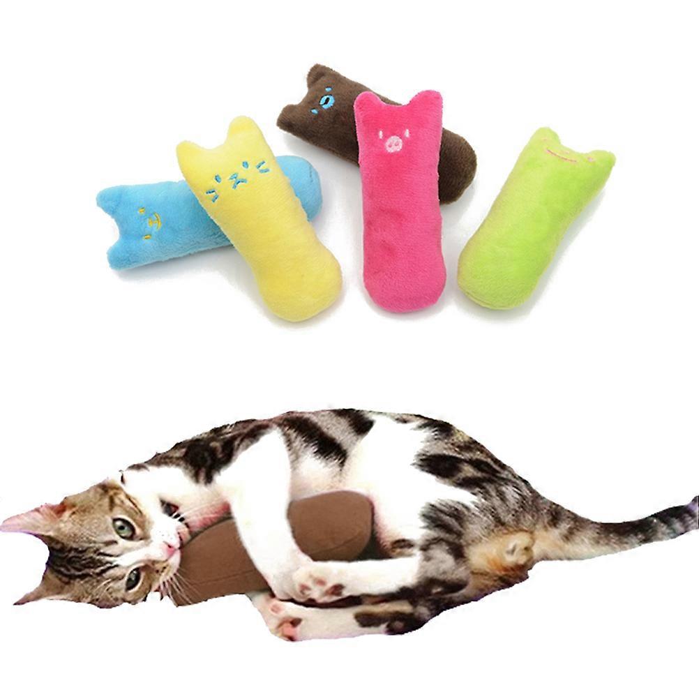 Cats Biting Toys Rectangular Chewing Pillow Material Pet Entertainment 1Pack