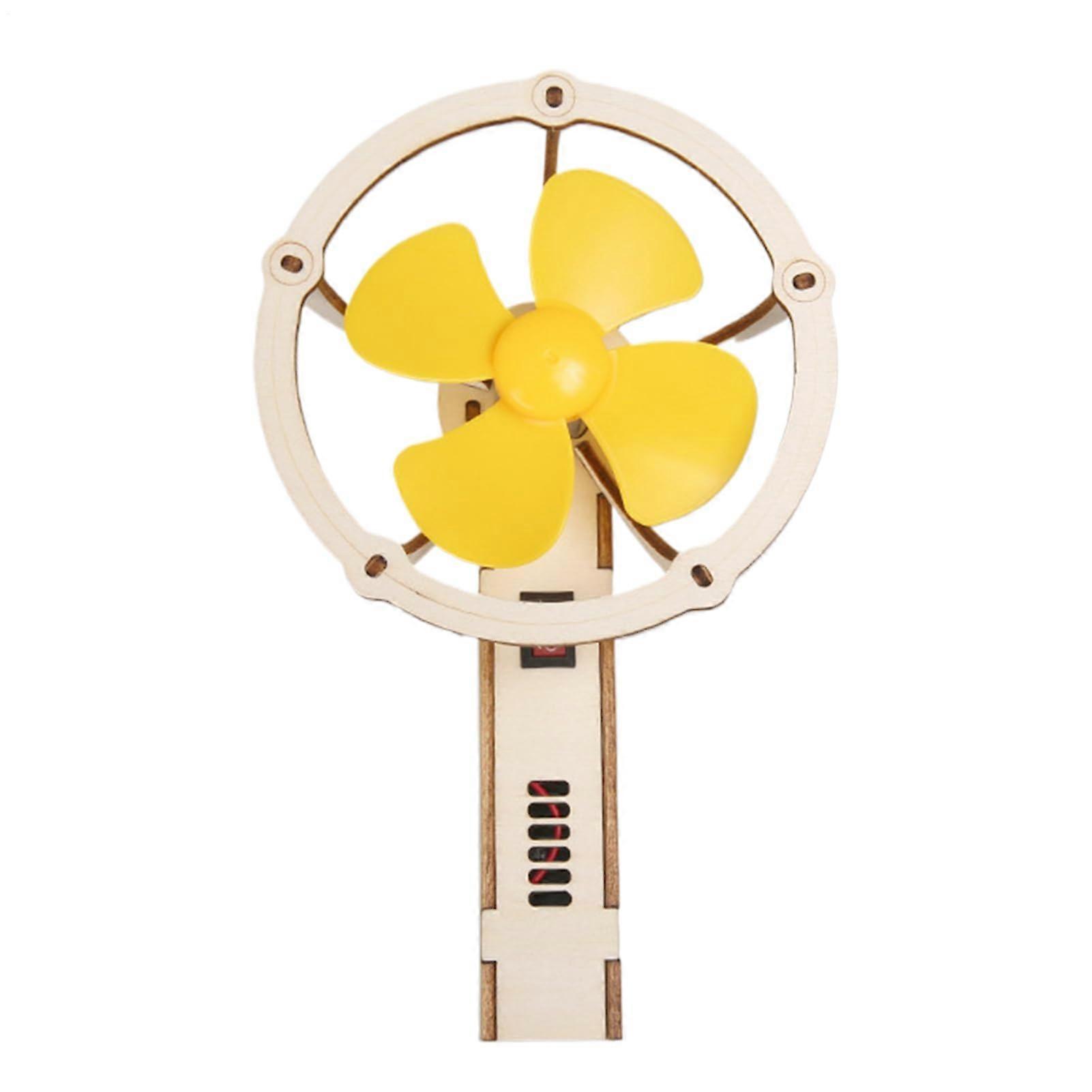 Electric Fan Experiment for Kids, Technical Project Fan DIY Kit, Multifunctional Gift Ideas for Children Pocket Filler for Children's Day