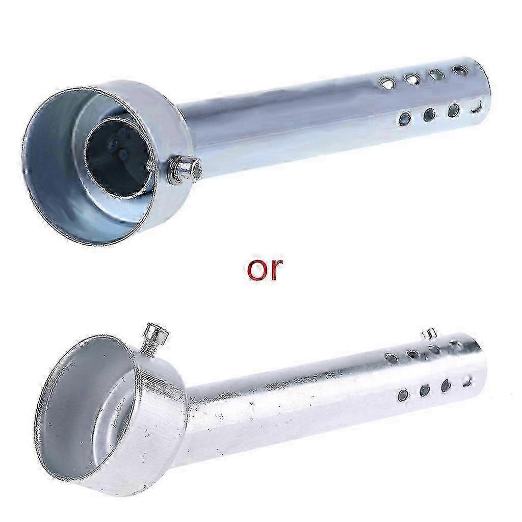 Universal 48mm Motorcycle Angled Exhaust Insert Baffle End Can Db Killer Silencer Muffler Elbow 175m