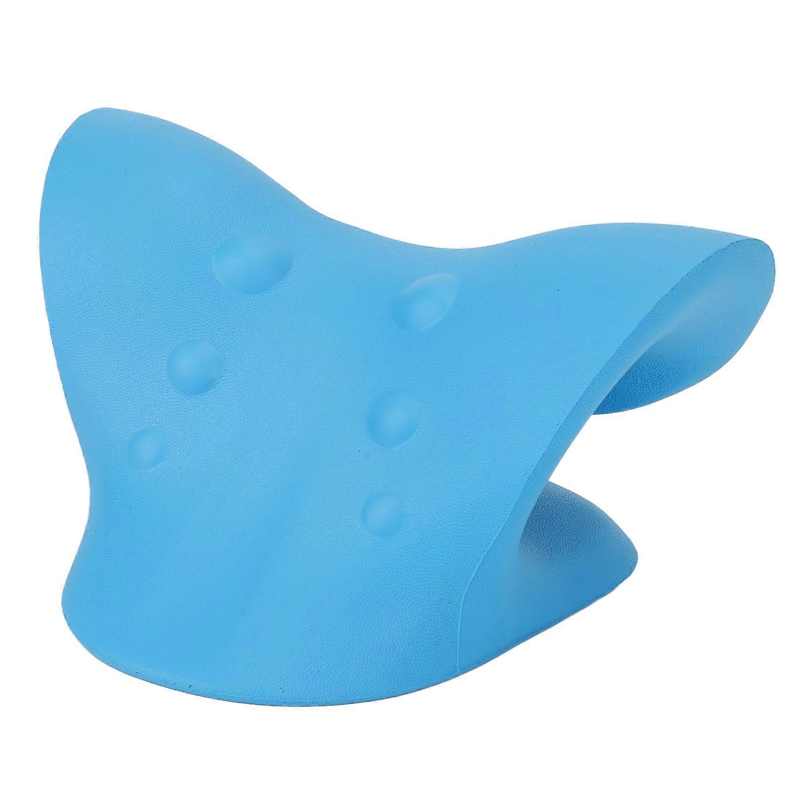 Stretcher C Shaped Opening Ergonomic Curve Soft Foam Elastic Comfortable Cervical Neck Traction Device