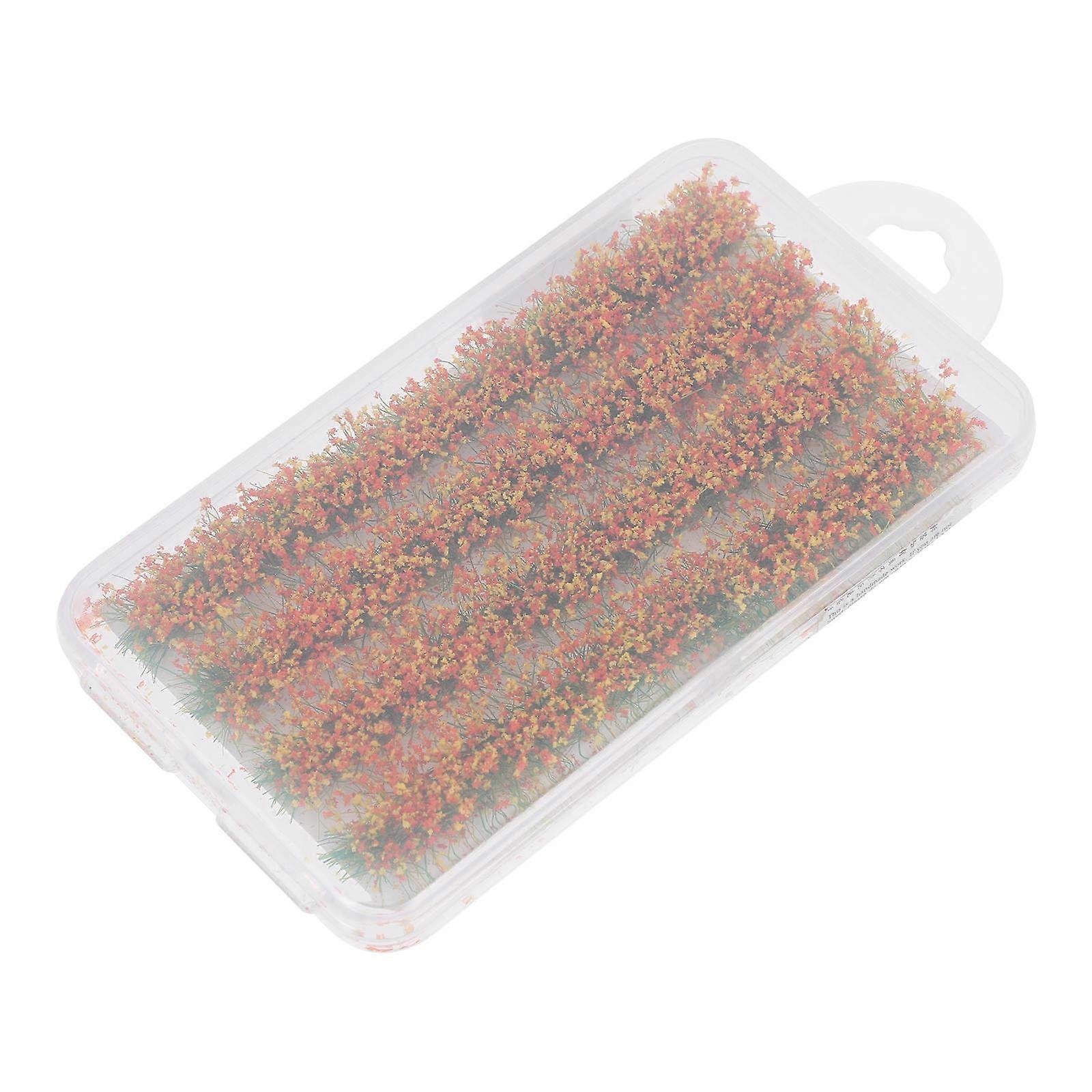 Gaming Scenery Grass Tuft Mini Flower Tuft Decorative Gardening Model Railway Layouts 10.5X5.5CM Realistic Styled