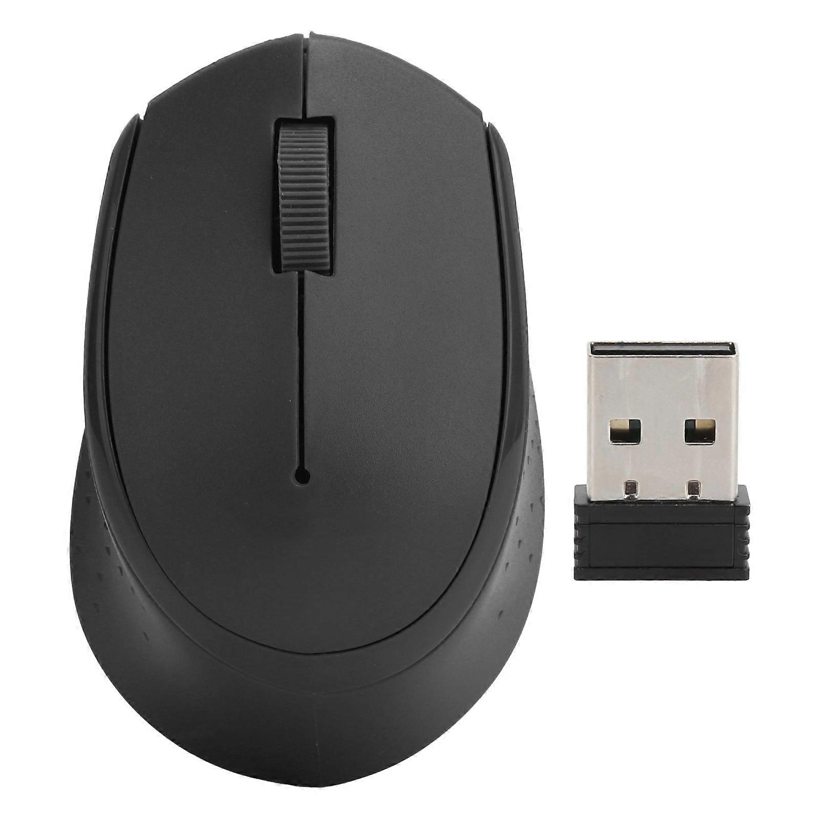 2.4GHz Mouse Silent Ergonomic Mini Portable with Wireless Receiver for Desktop Computer Laptop