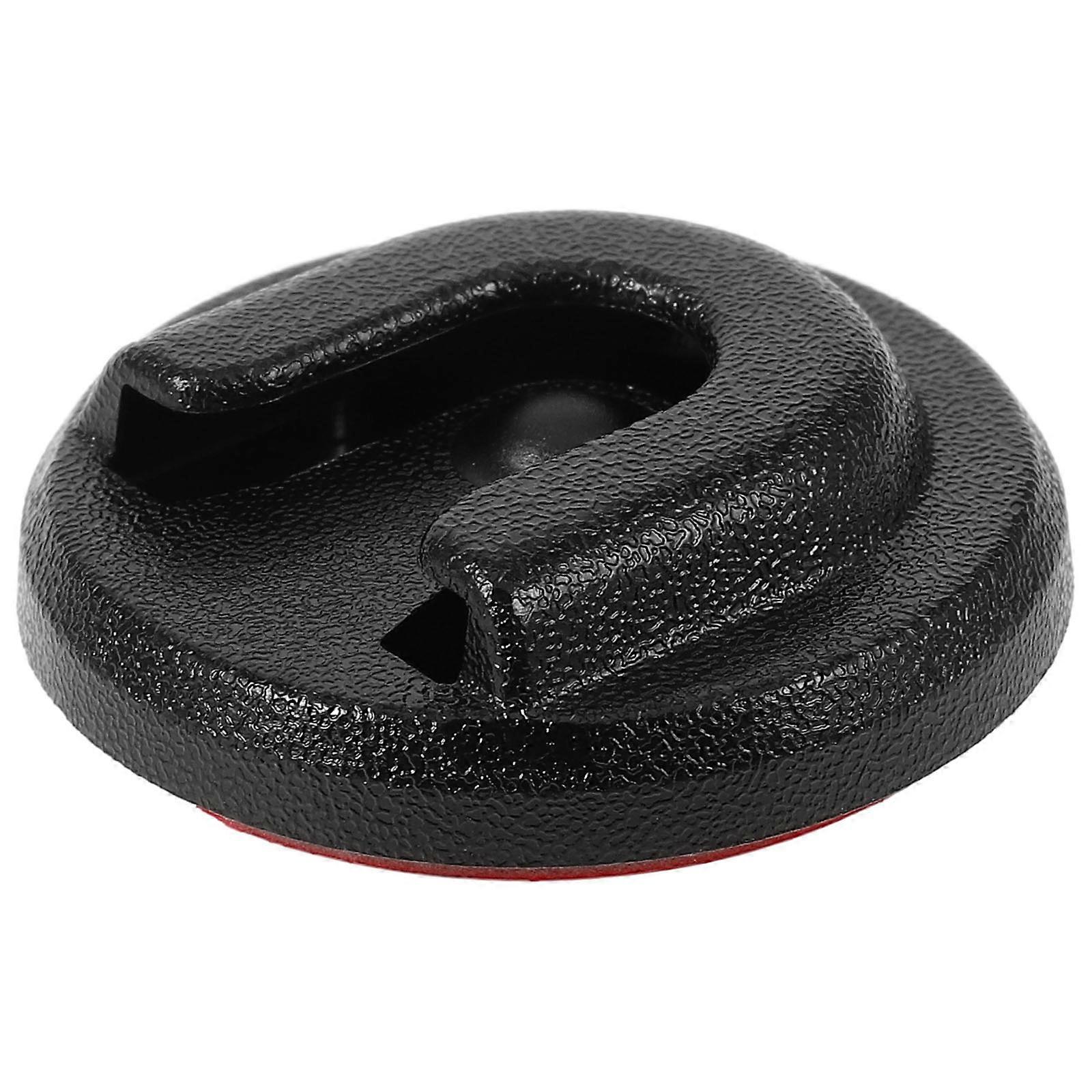 Microphone Hook Holder Portable Radio Mounting PVC Material 3.50X3.50X1.00CM Sturdy To Use 1Pcs