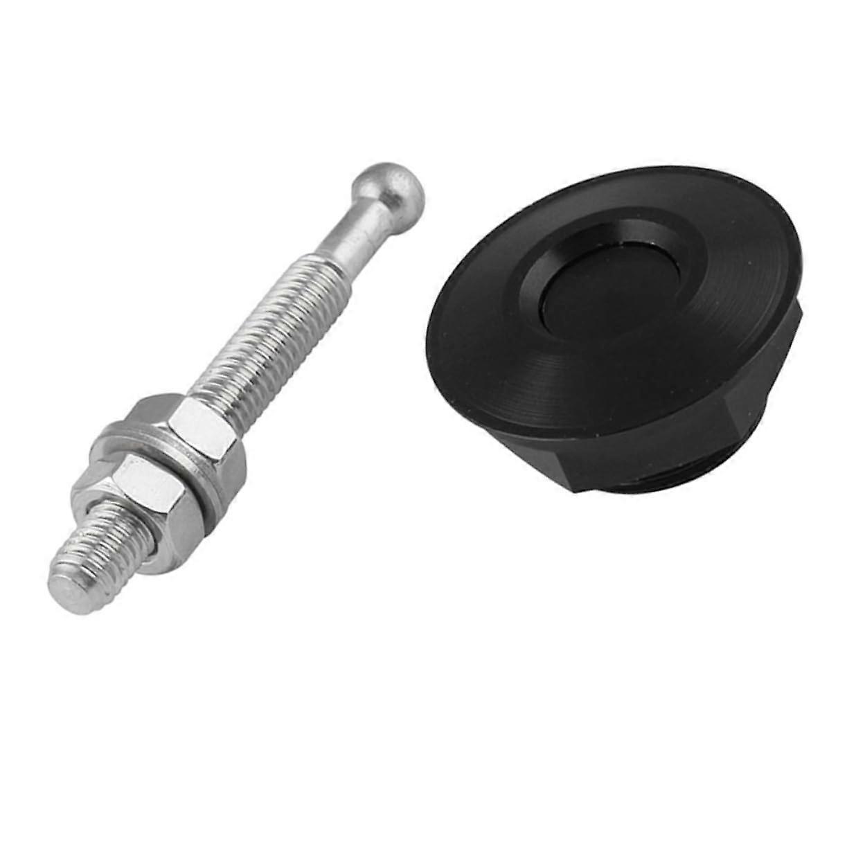 Locking Engine Cover Auto Lock Clip Bonnet Locks Small Hood Lock Mini Bonnet Lock Universal Bonnet Lock Push Button Hood Lock Black