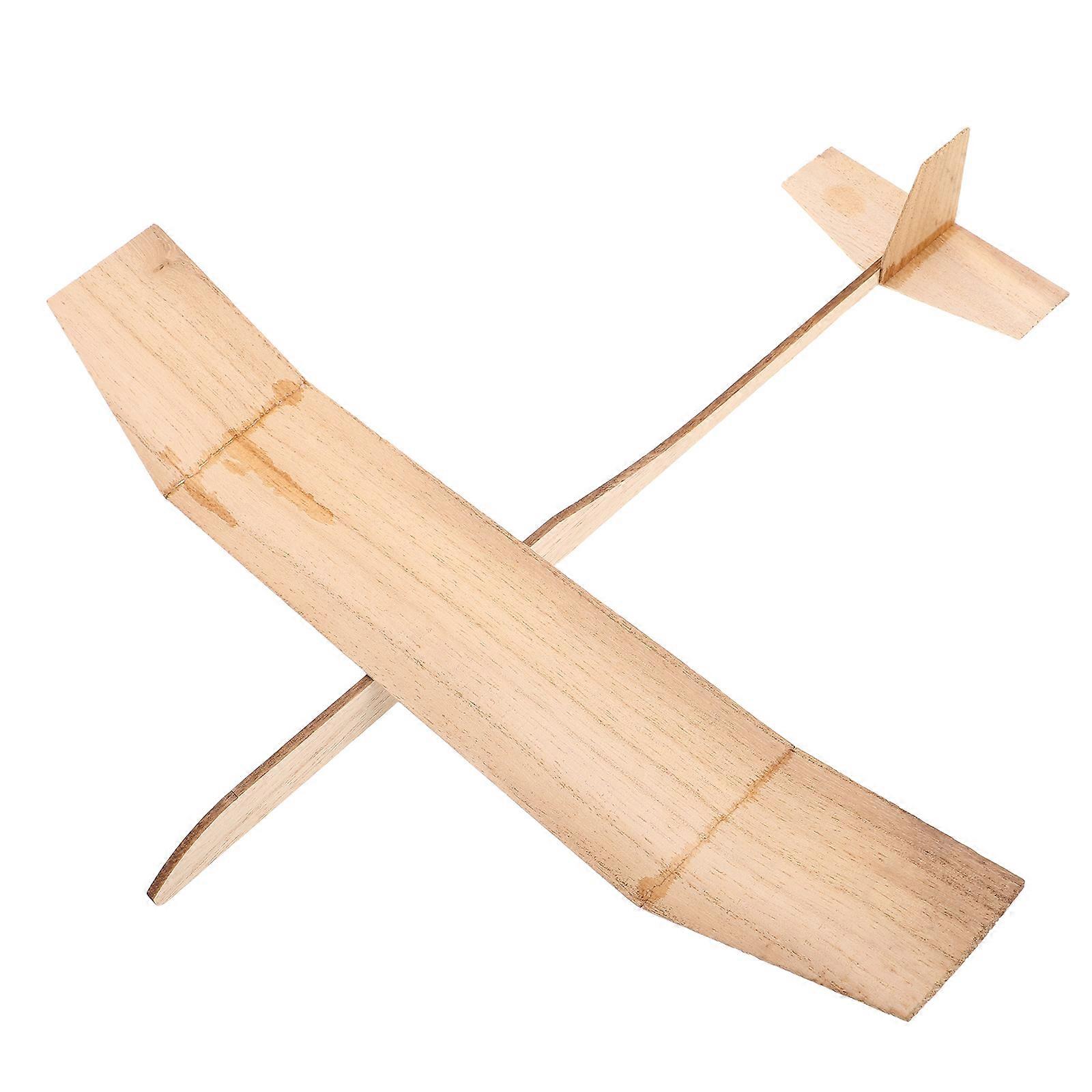 Wooden Glider Airplane Kit – Unfinished DIY Craft for Kids, Parents & Birthday Parties – Promotes Creativity and Stable Flight