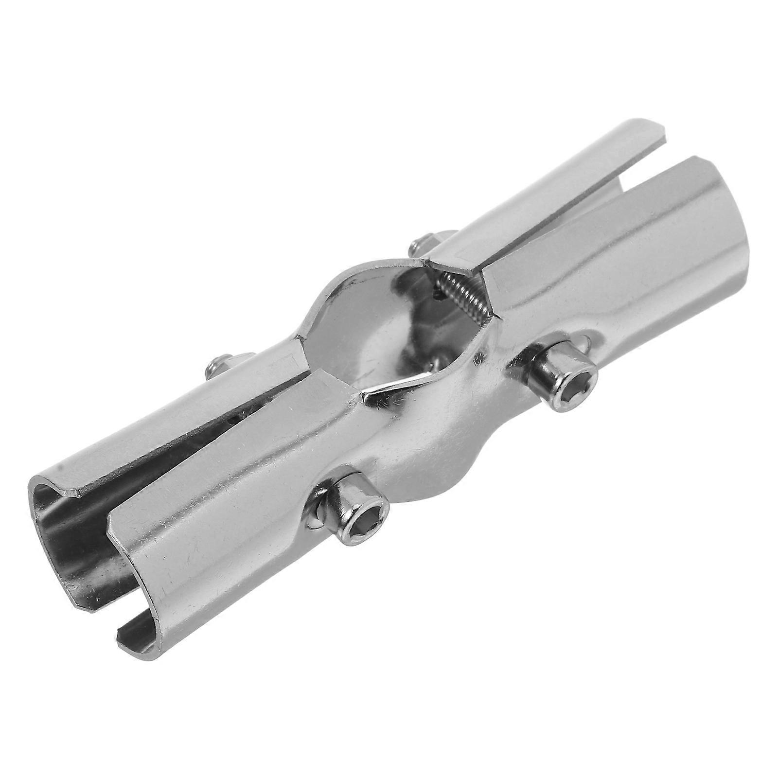 Stainless Steel Pipe Joint Connectors & Repair Clamps for Rail Fencing, Brackets, Hangers, Shelves – Durable, Strong Clamping for Enhanced Stability