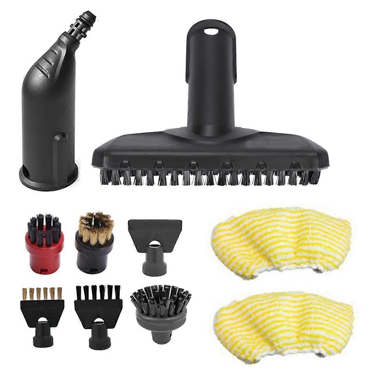 For Steam Cleaners SC1, SC2, SC3, SC4, SC5 Replacement Accessories - Includes Nozzles Brushes and Cloths