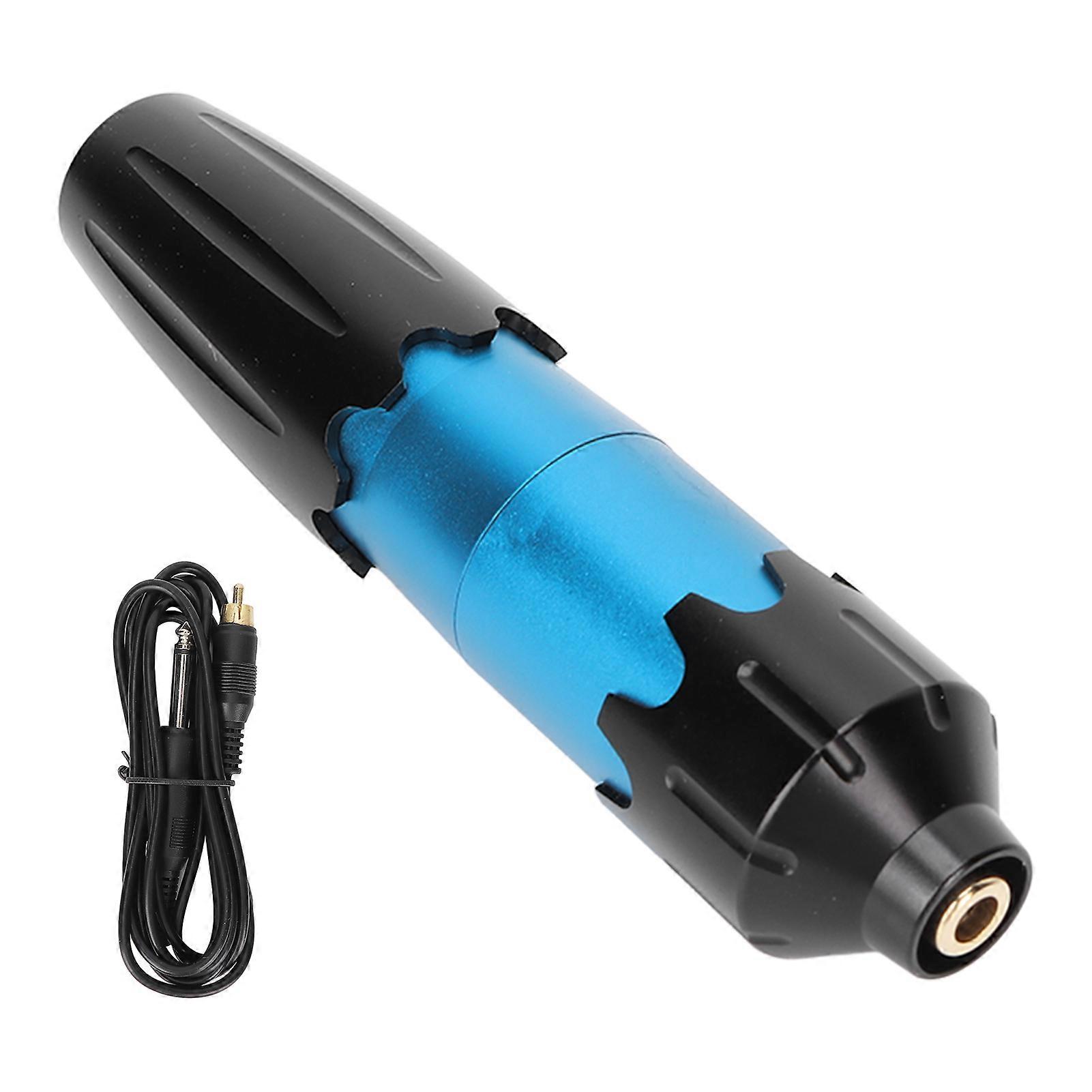 Rotary Makeup Tattoo Pen Motor RCA Connector Tattoo Liner Shader Machine Gun Supply for Tattoo Blue
