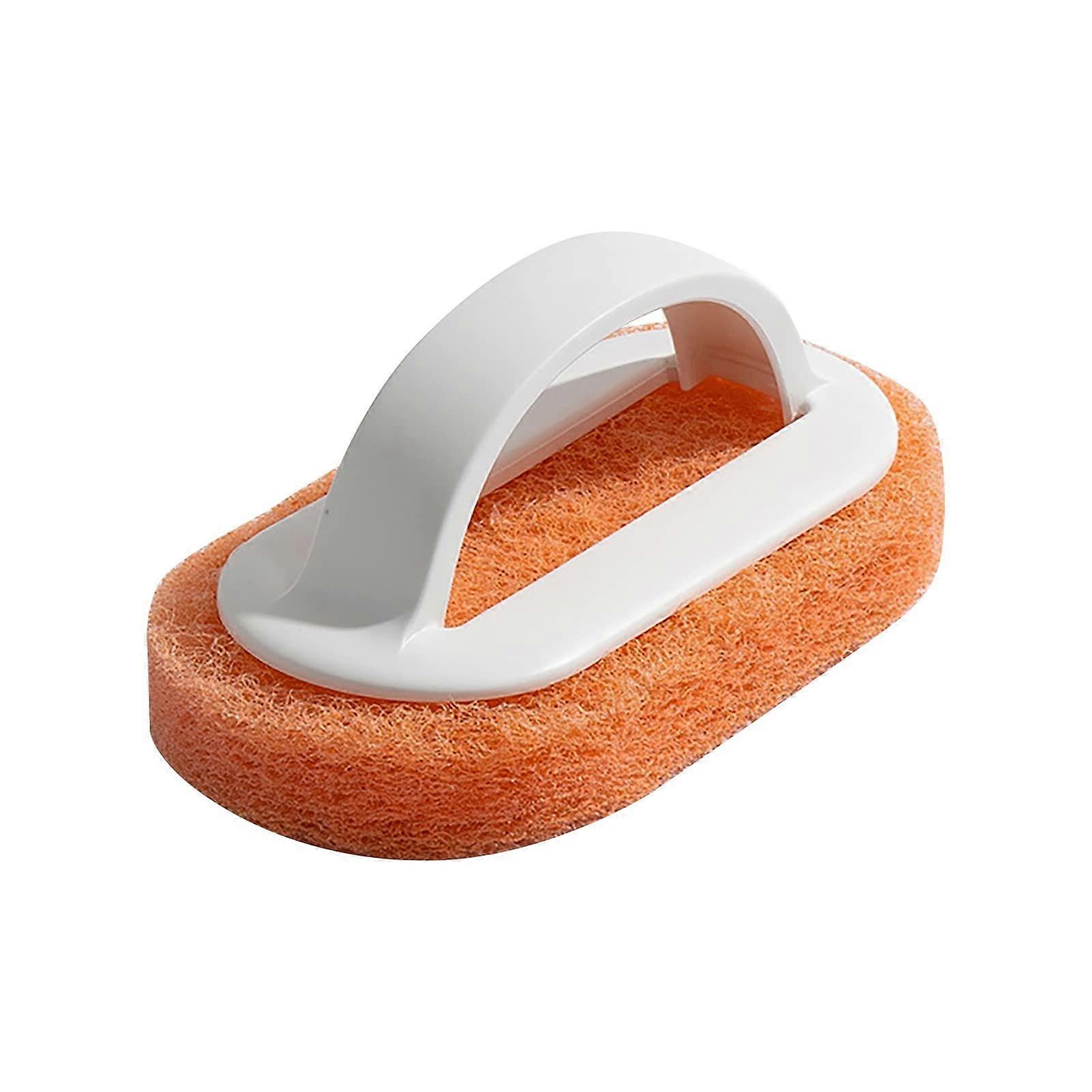 Cleaning Brush Spamm Kitchen Pot Brush with Handle Reusable Washable Eraser Cleaner
