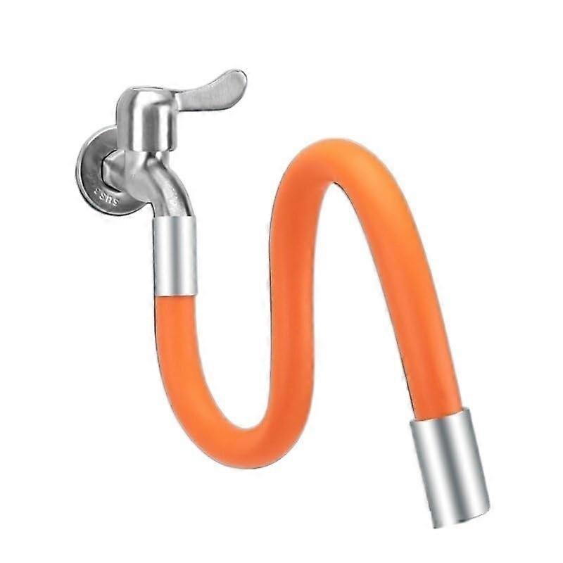 Extension Hose Bathroom Twist Faucet Extenders Bending Faucet Splashproof Universal Sink Pipe Plastic Head 30 Cm