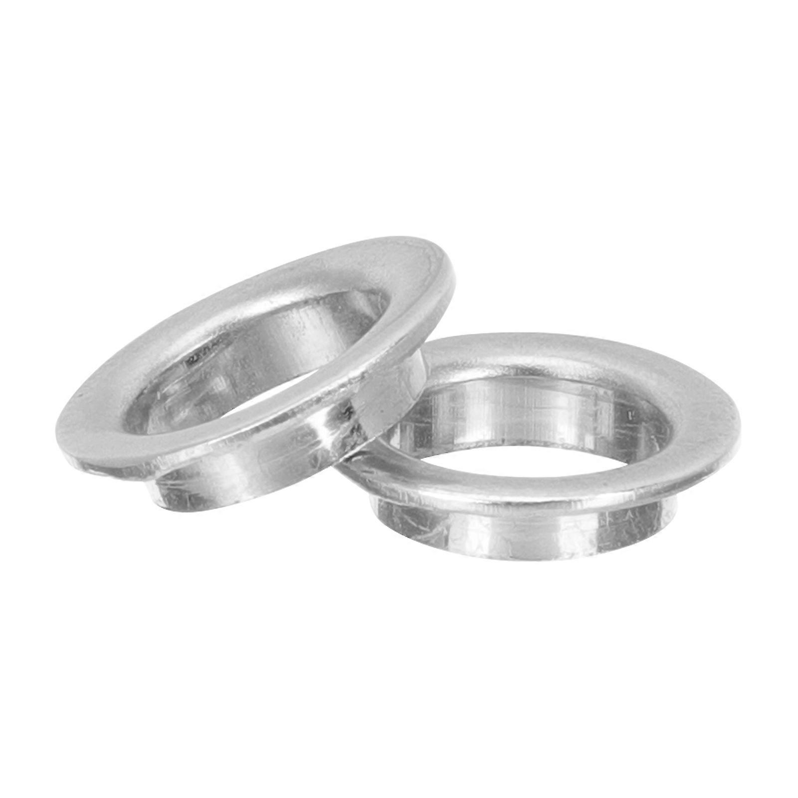 Flute Pad Cup Sleeves Made of Nickel Plated Brass for Flute with Smooth Edges 2 Pieces