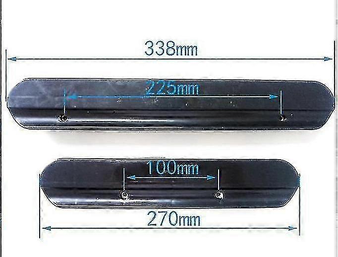 Padded wheelchair armrest cushions - 2pcs universal leather replacement pads