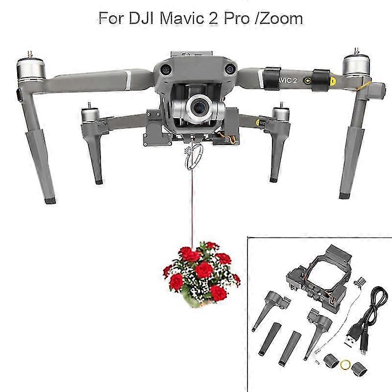 Air Thrower Dropping System Dobbel Release Ring Fiske Agn Dropper For Dji Mavic 2 Pro Zoom