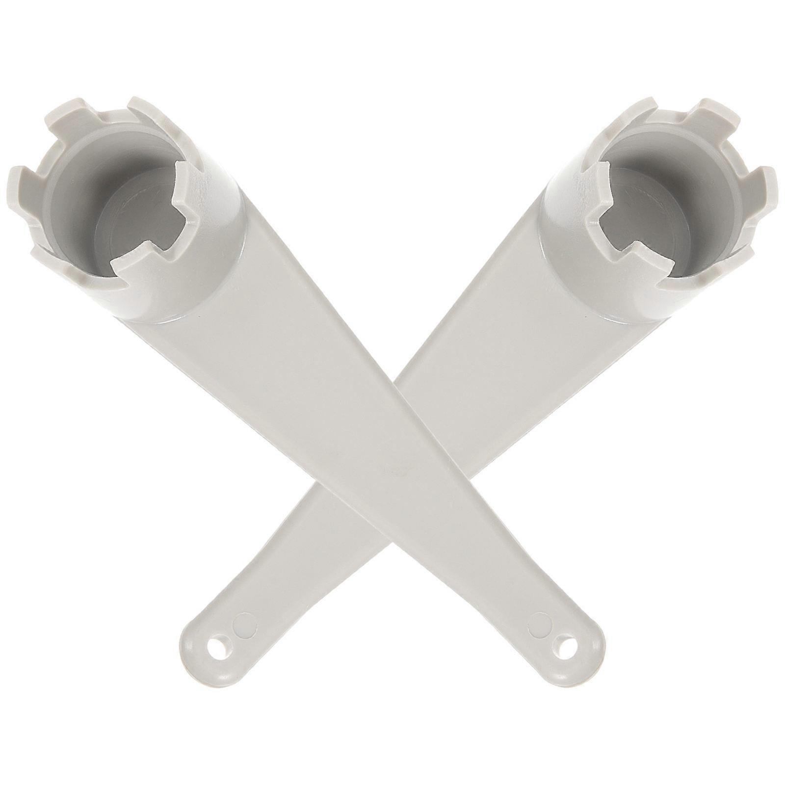 2Pack Kayak Valve Repair Tool 6-Groove Spanner For Canoe Outdoor Water Activities Grey