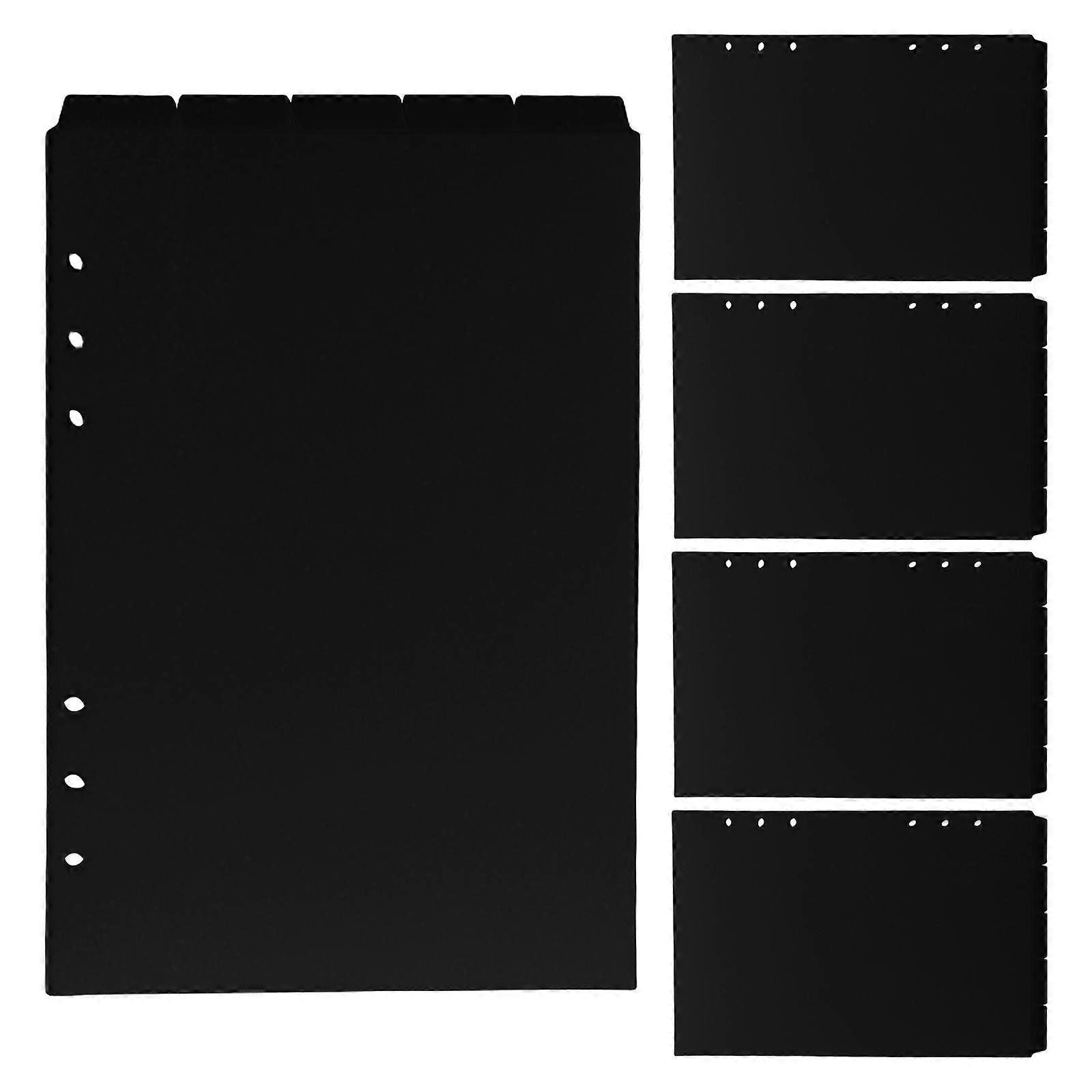 Index Dividers Binder A5 Size For Students Professionals General Users Quick Information Access PP Material Rectangular Shape 25Pcs