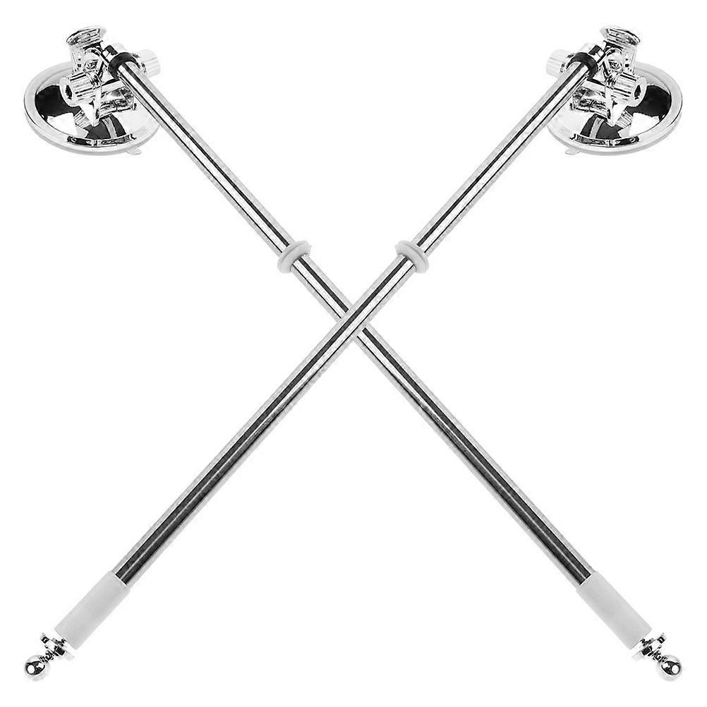 2pcs Flag Pole Suction Mount Bracket Flagpole Bracket Car Flagpole Stand Car Flag Pole Bracket Flag Pole Holder Suction Mount Flagpole Holder