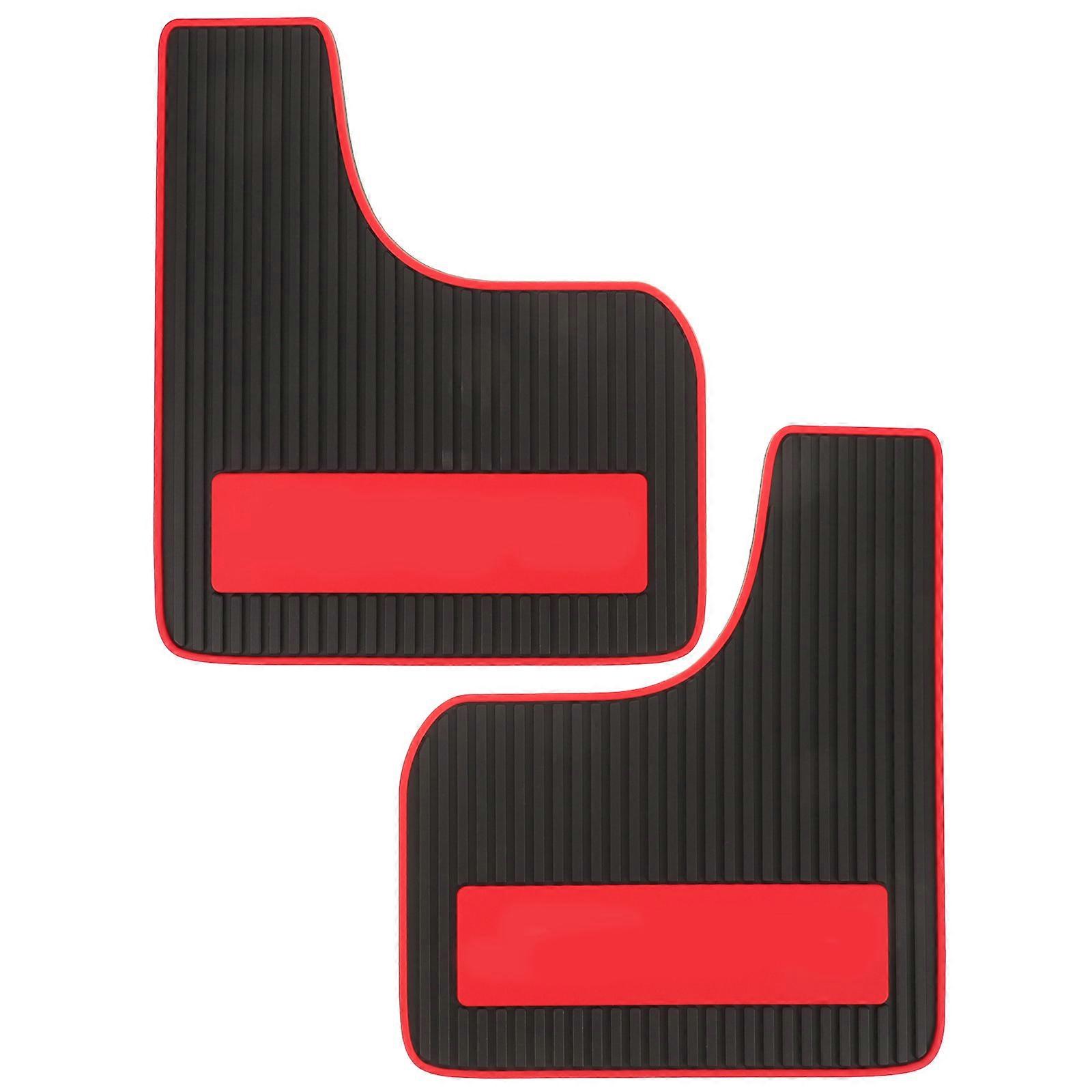 PVC Car Mud Flaps Splash Guards for Car Use Assorted Color Stylish Sport Design Durable Easy Installation Fits Most Vehicles 2pcs