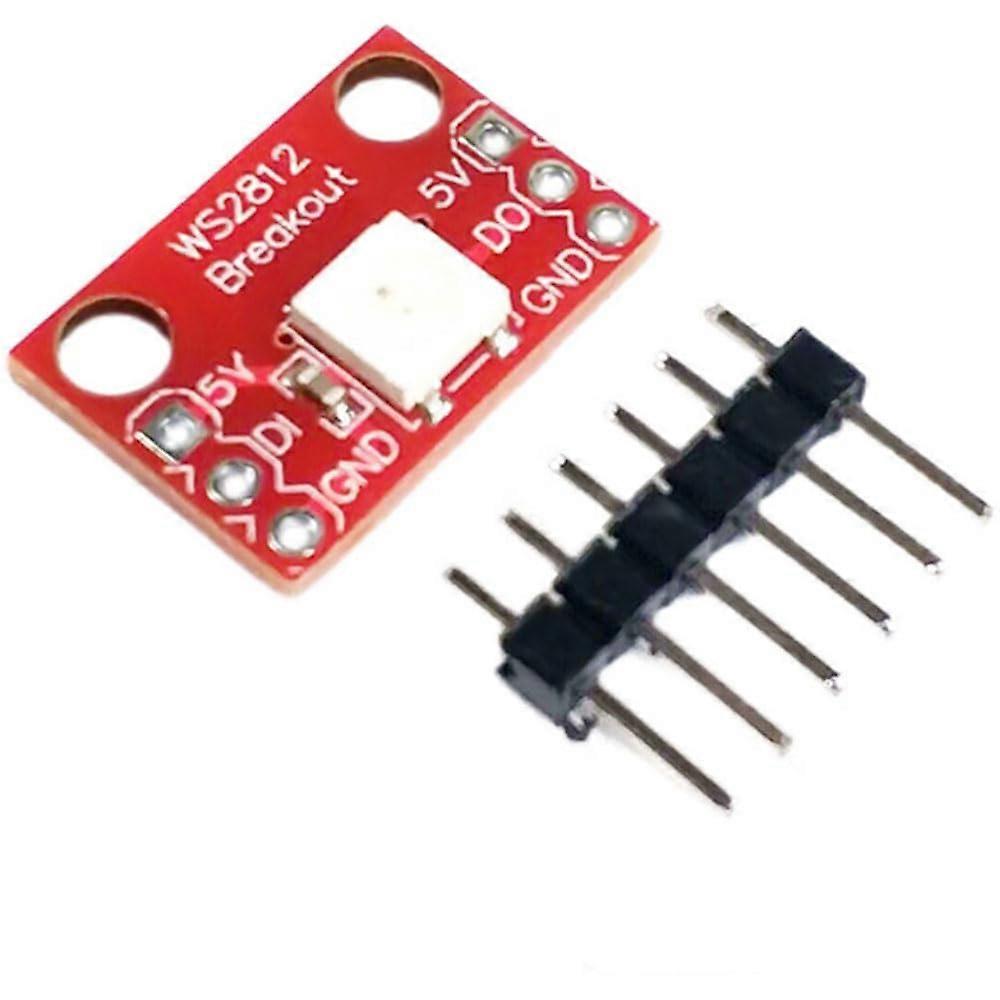 WS2812 RGB Module 10pcs Addressable LED Strip Lights 5050 SMD Color Changing Modules for Arduino Projects