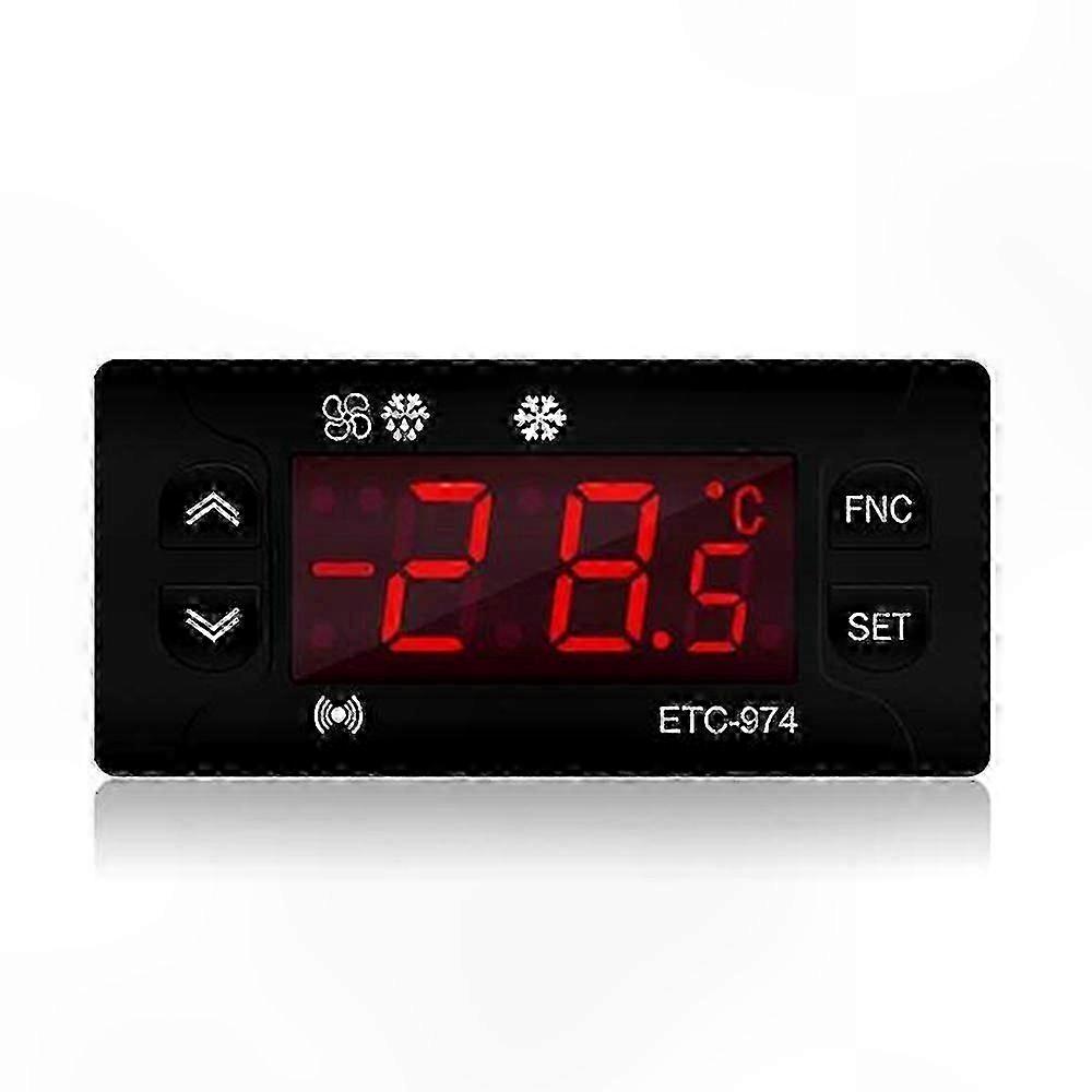 Mini Temperature Controller for Refrigerator Thermostat Regulator with Thermocouple Functionality