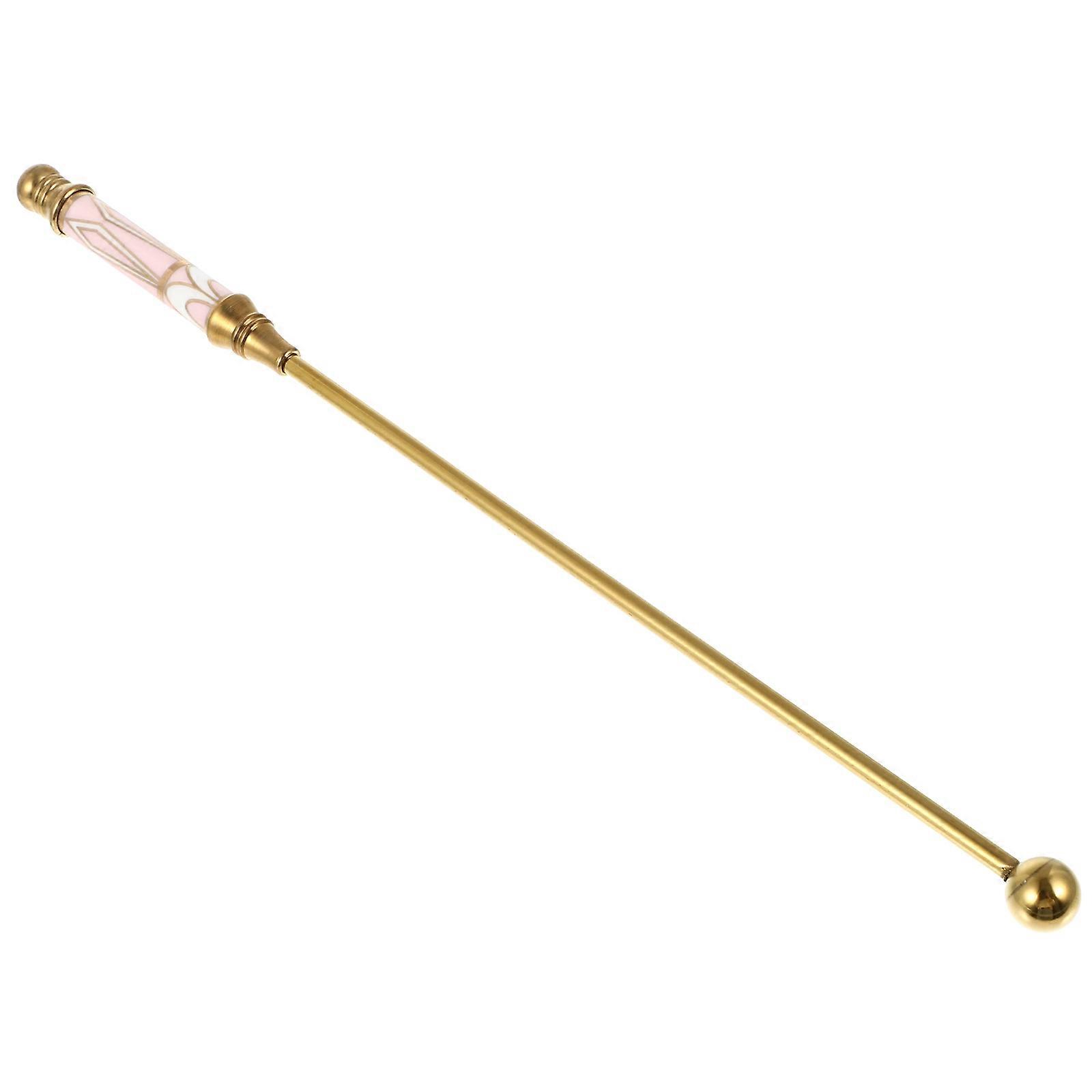 Metal Juice Stirring Sticks Suitable For Events And Daily Use 18.5X0.5CM Unique Design 1Pcs