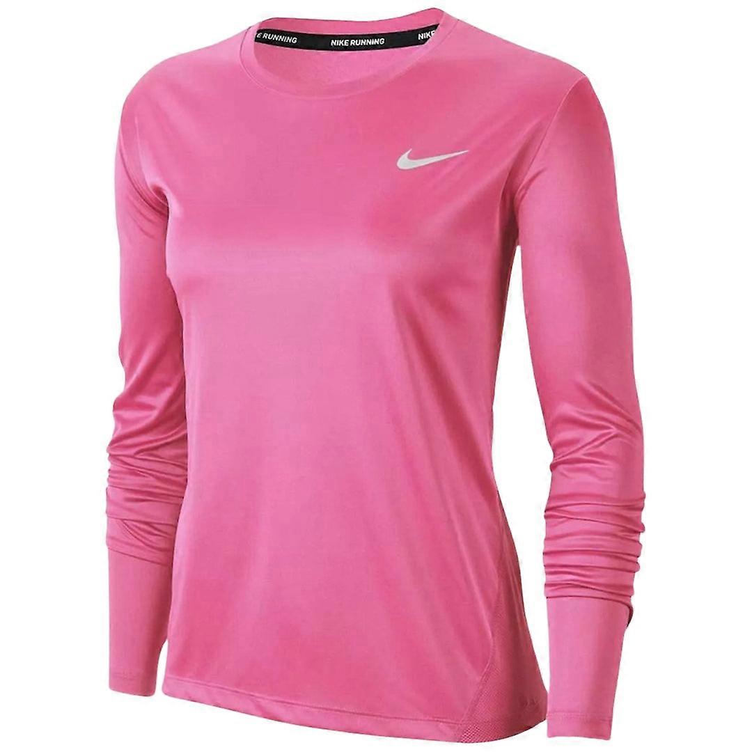 Nike Long Sleeve Pink Running Top